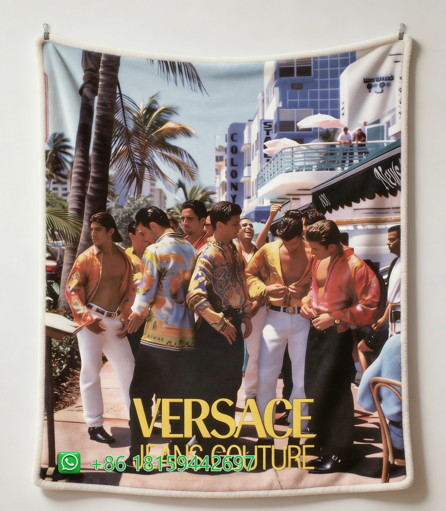 Versace Throw Blankets